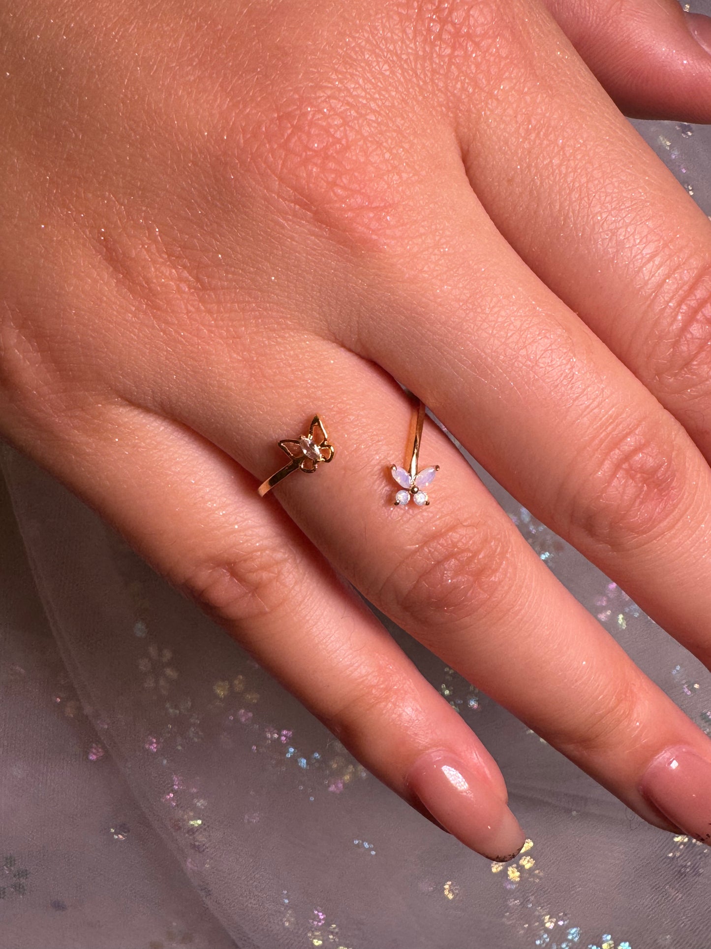 Fly High Butterfly Ring