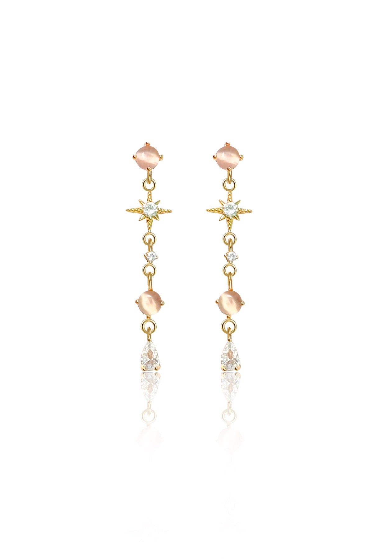 Sparkle waterdrop earring