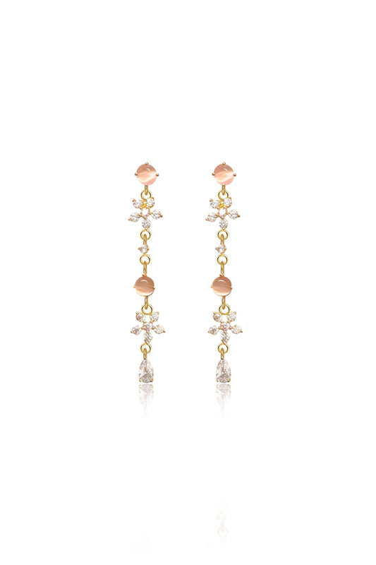Duo daisie waterdrop earring