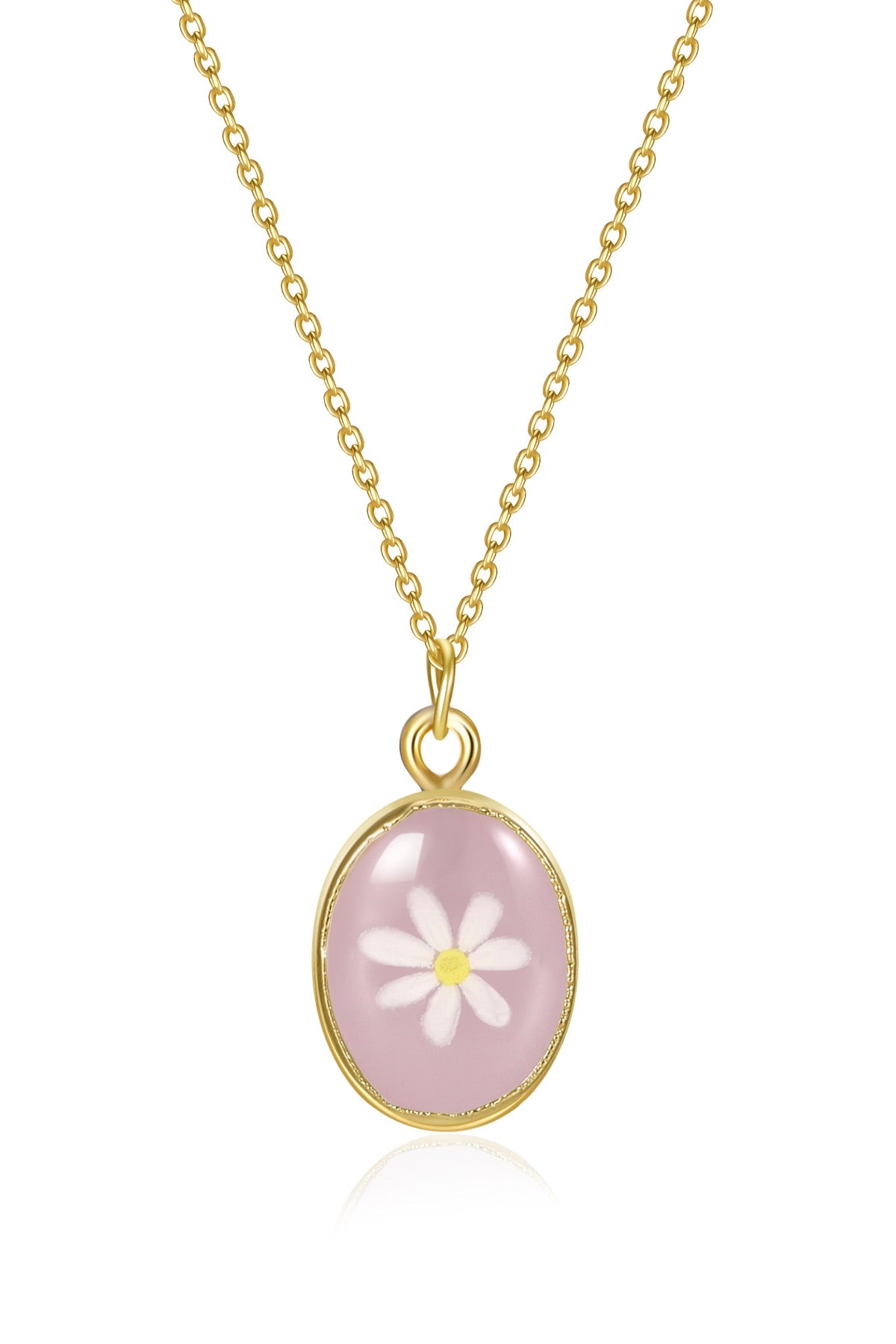 White Daisy Necklace