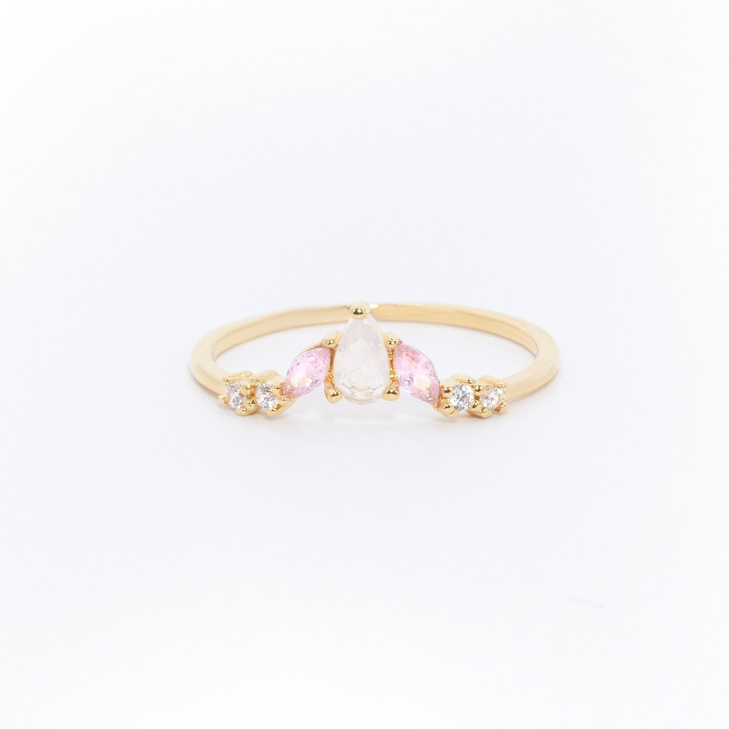 Pink Aurora Ring