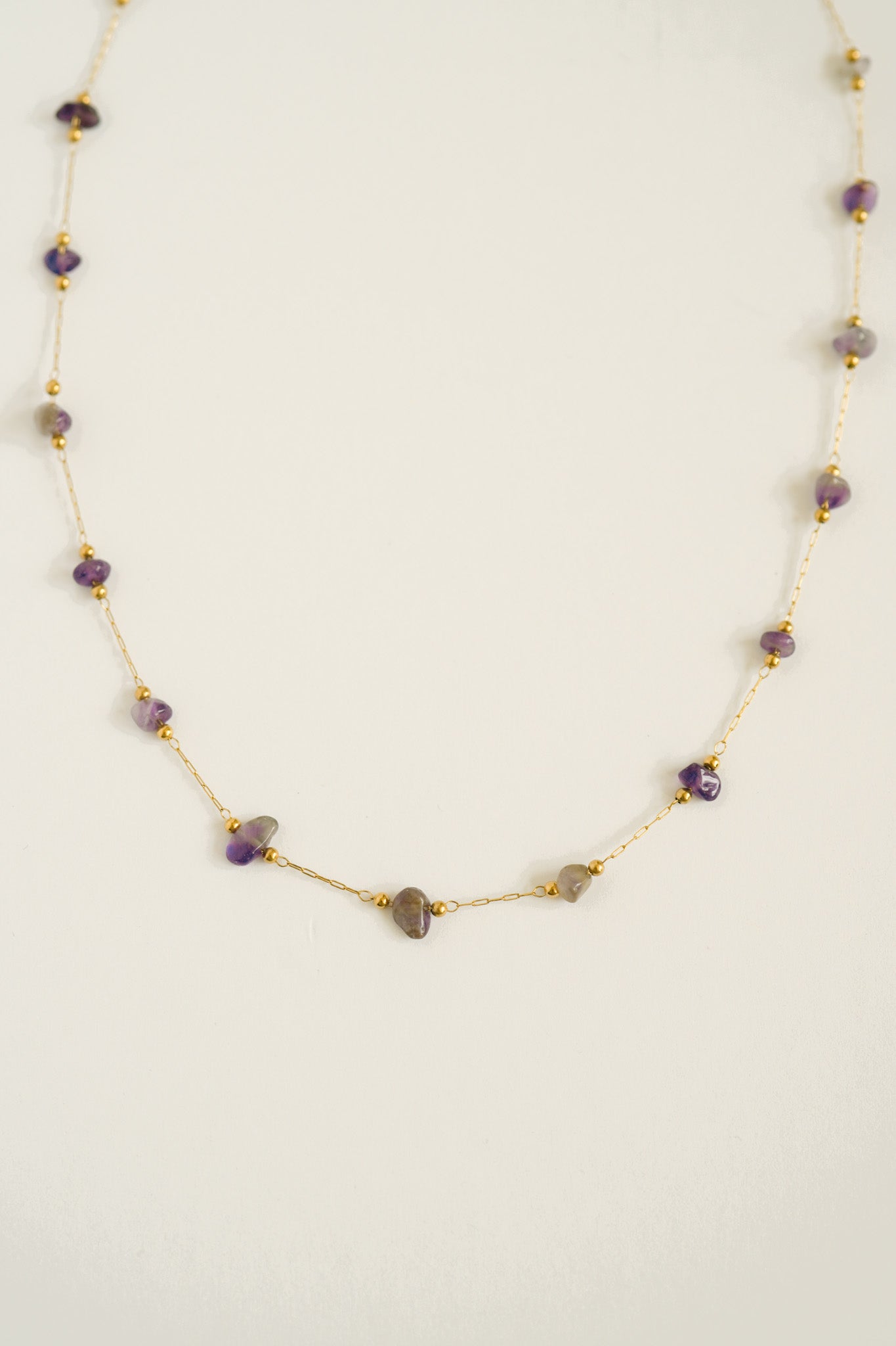 Dainty Amethyst Necklace