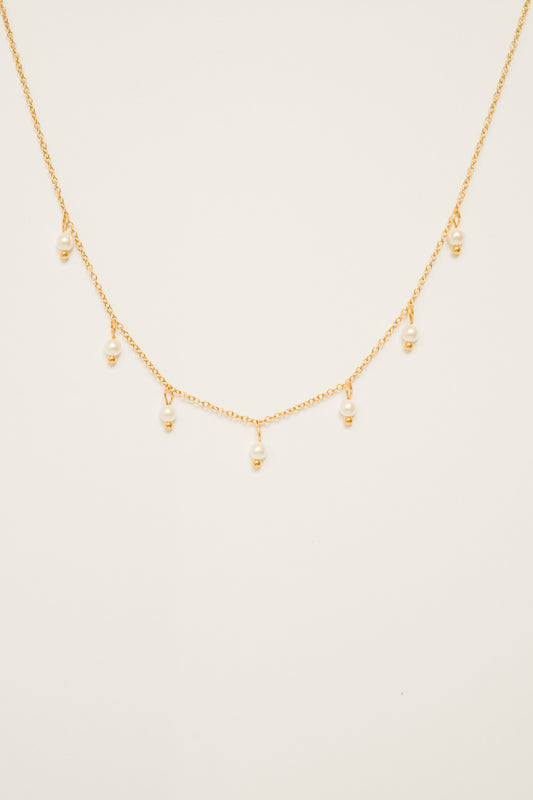 Parabola Pearl Necklace