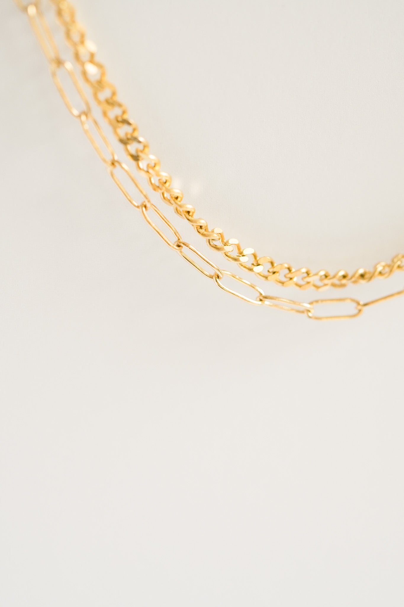 Duo Layering Necklace