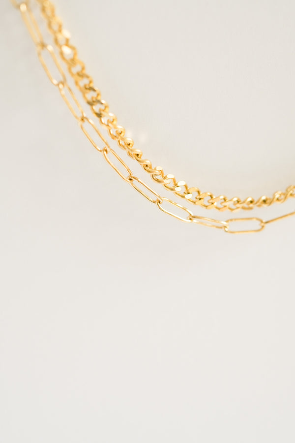 Duo Layering Necklace