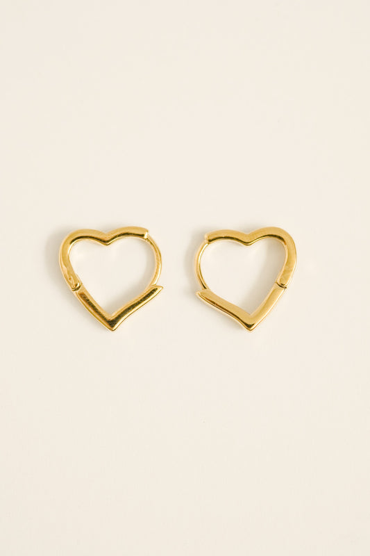Mini Heart Huggies