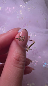Fly High Butterfly Ring