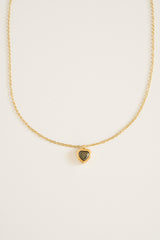 Sable Heart Necklace